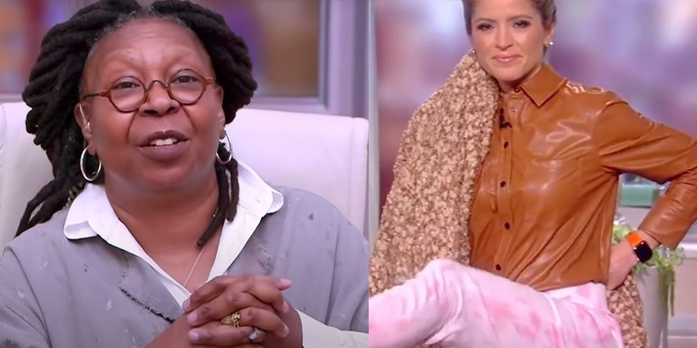 The View' Star Whoopi Goldberg Reacts to Seeing Sara Haines's 2020 Look
