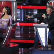 'the voice' fans should definitely see this shocking blake shelton and ariana grande moment