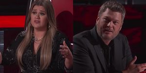 'the voice' coach blake shelton dealt with kelly clarkson's teasing in the best way ever