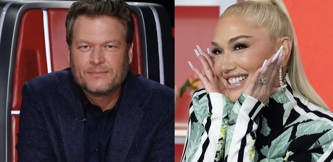 'the voice' 2022 coaches gwen stefani and blake shelton
