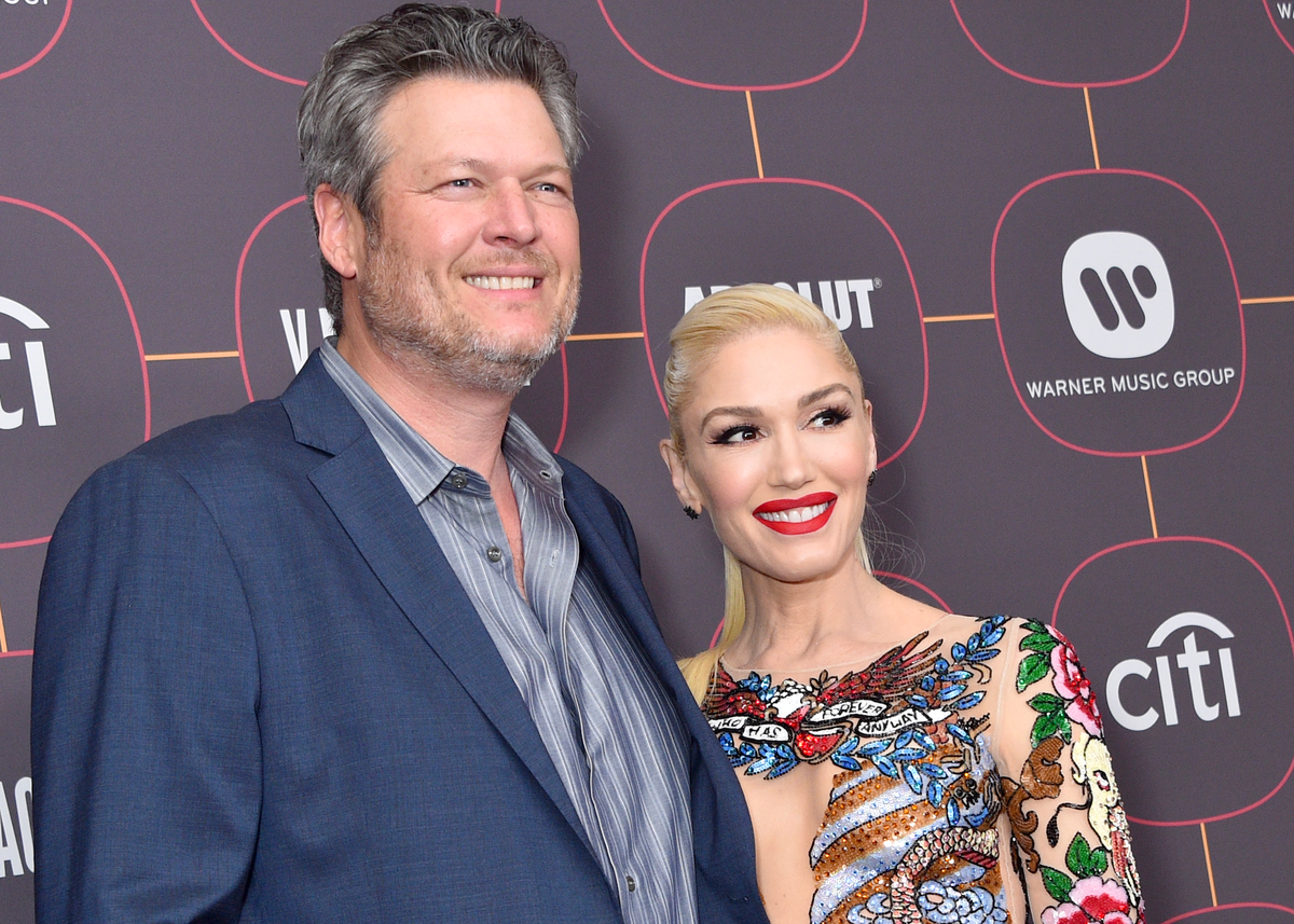 'the voice' 2023 coach blake shelton and wife singer gwen stefani