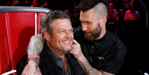 the voice adam levine blake shelton