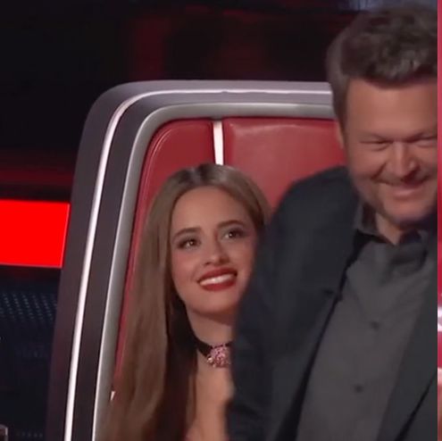 Cameras Caught Blake Shelton Making Fun of Camila Cabello Behind the Scenes of 'The Voice'