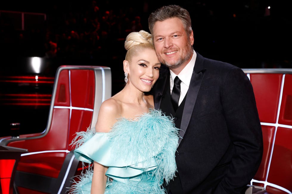 country music singer blake shelton with his wife gwen stefani talk about leaving 'the voice'
