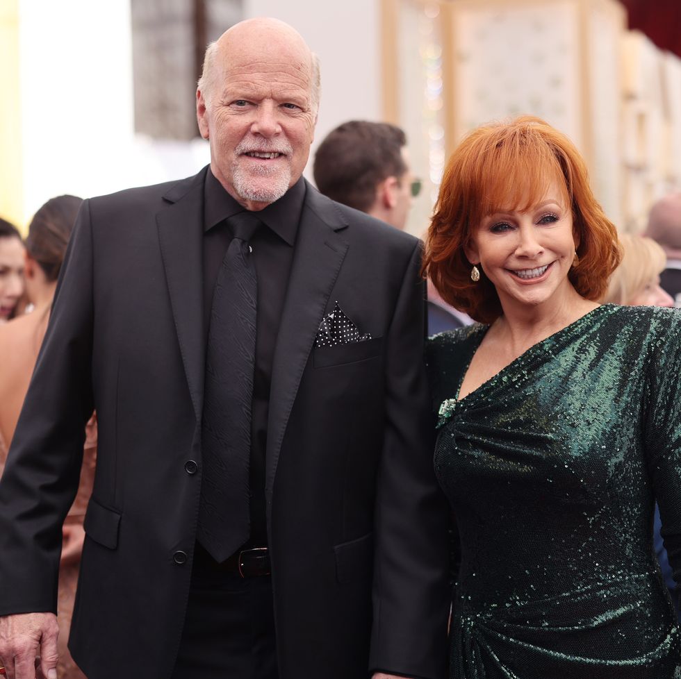 rex linn and reba mcentire attend the 94th annual academy awards at hollywood and highland