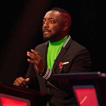 the voice uk 2020 final, william sitting in his red coach's chair