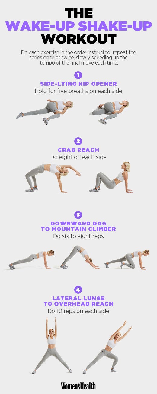 wake up shake up workout