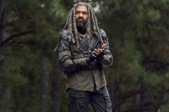 khary payton as ezekiel in the walking dead season 10c episode 20