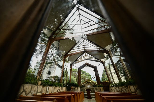 wayfarers chapel, lloyd wright