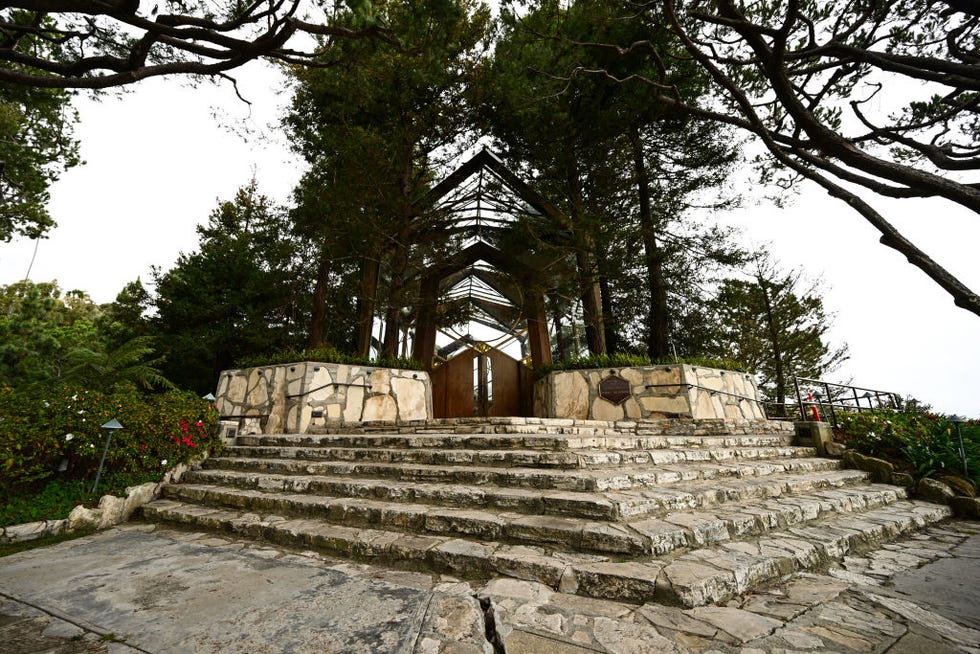 wayfarers chapel, lloyd wright