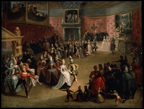 'The Wedding Ball', 1604. Artist: Martin Pepyn