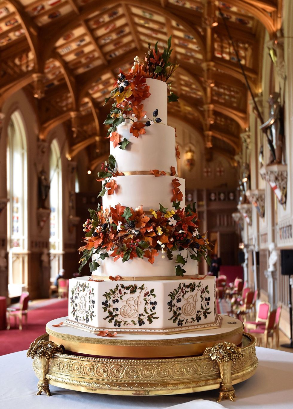 Princess Eugenie wedding cake