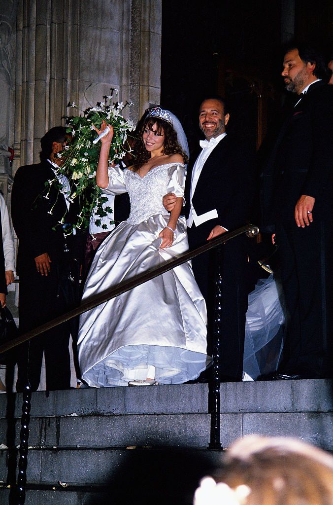 the wedding of mariah carey and tommy mottola