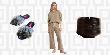 fashionable loungewear and accessories displayed together