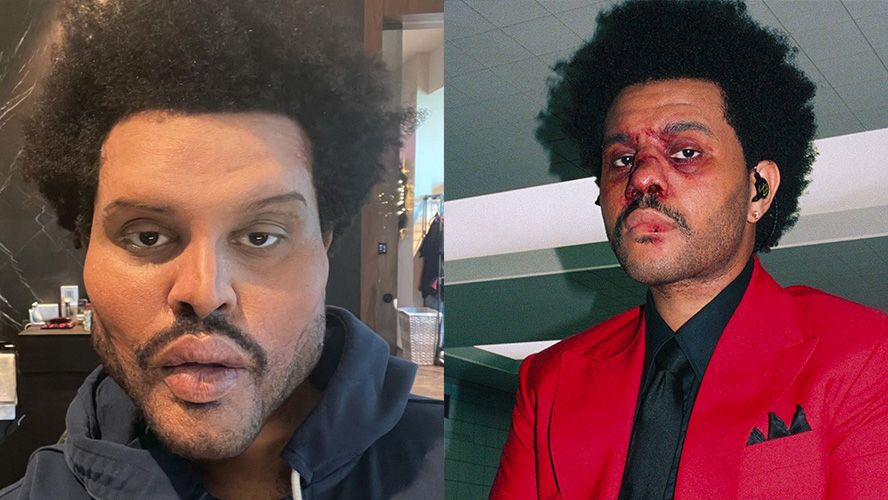 The Weeknd Simple SFX Makeup + Costume for Halloween 2020