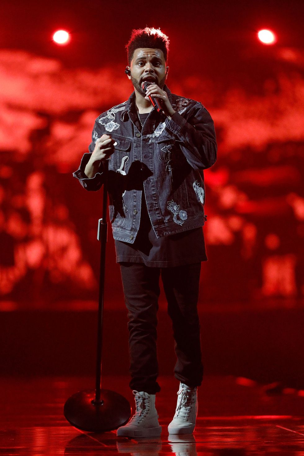 the weeknd in concert   new york city
