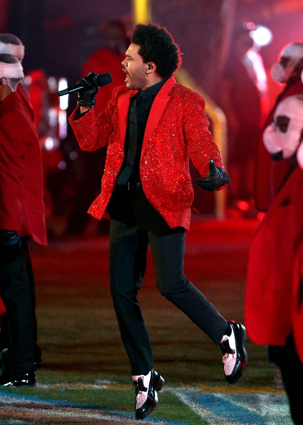 the weeknd super bowl lv halftime show
