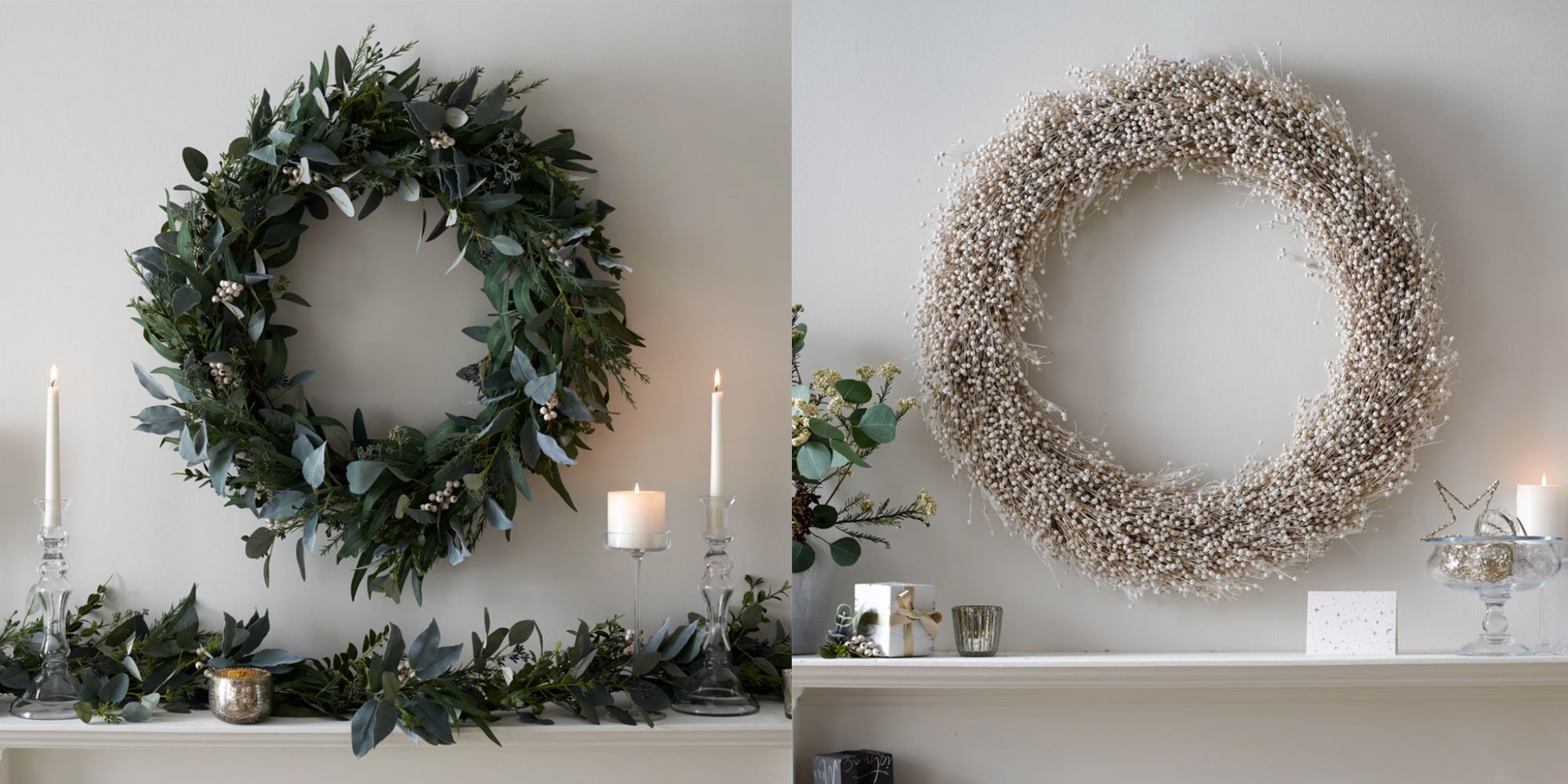 The White Company releases Christmas wreath range for 2021