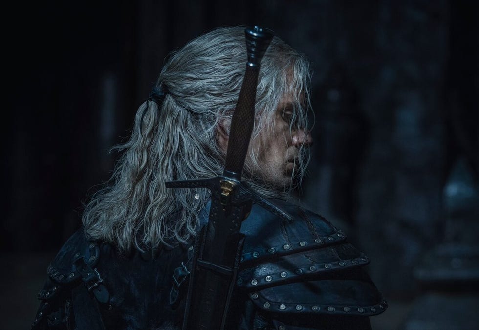 henry cavill como geralt en la temporada 2 de the witcher