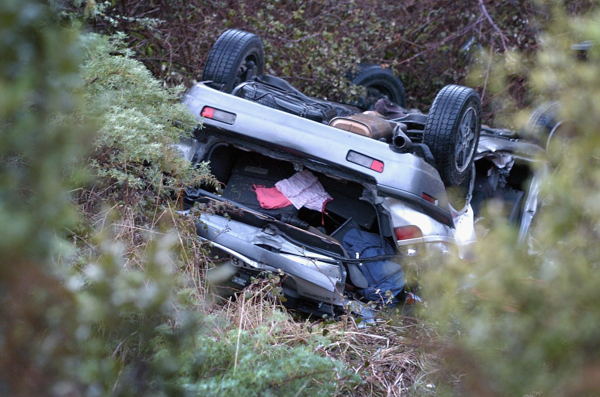 vehicle accident victim rescued after four days