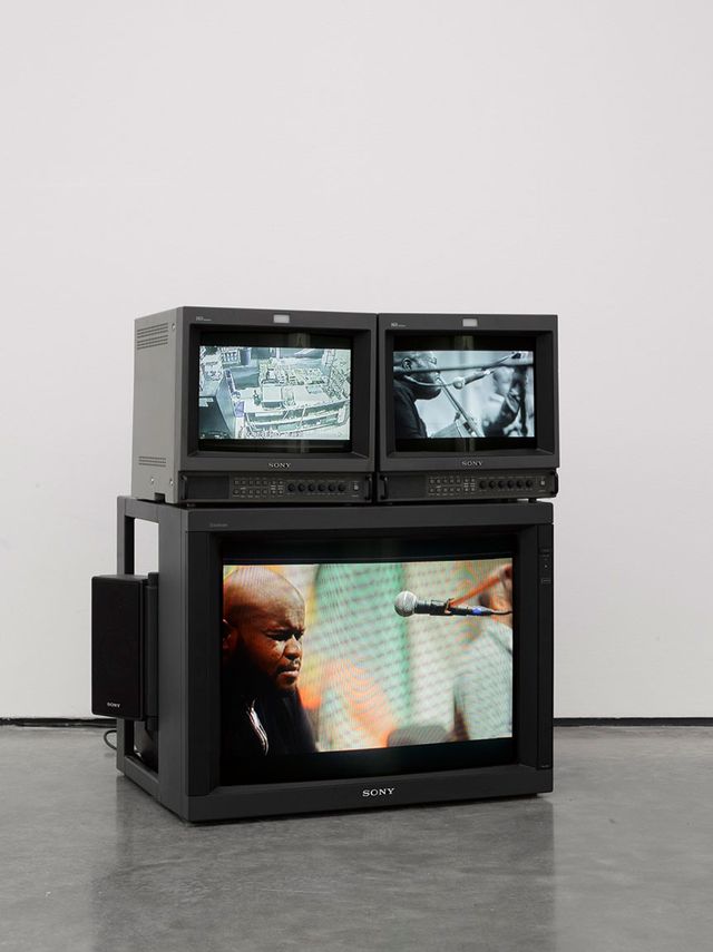 A video installation included in the ‘Freedom of Assembly’ exhibition (2015), White Cube Bermondsey