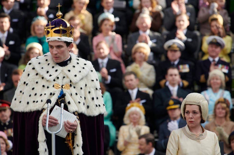 Prince Charles's investiture scene in The Crown Season 3, Episode 6.