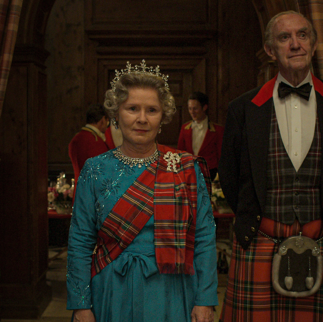 What Is The Meaning of the Red Plaid in The Crown? - History of