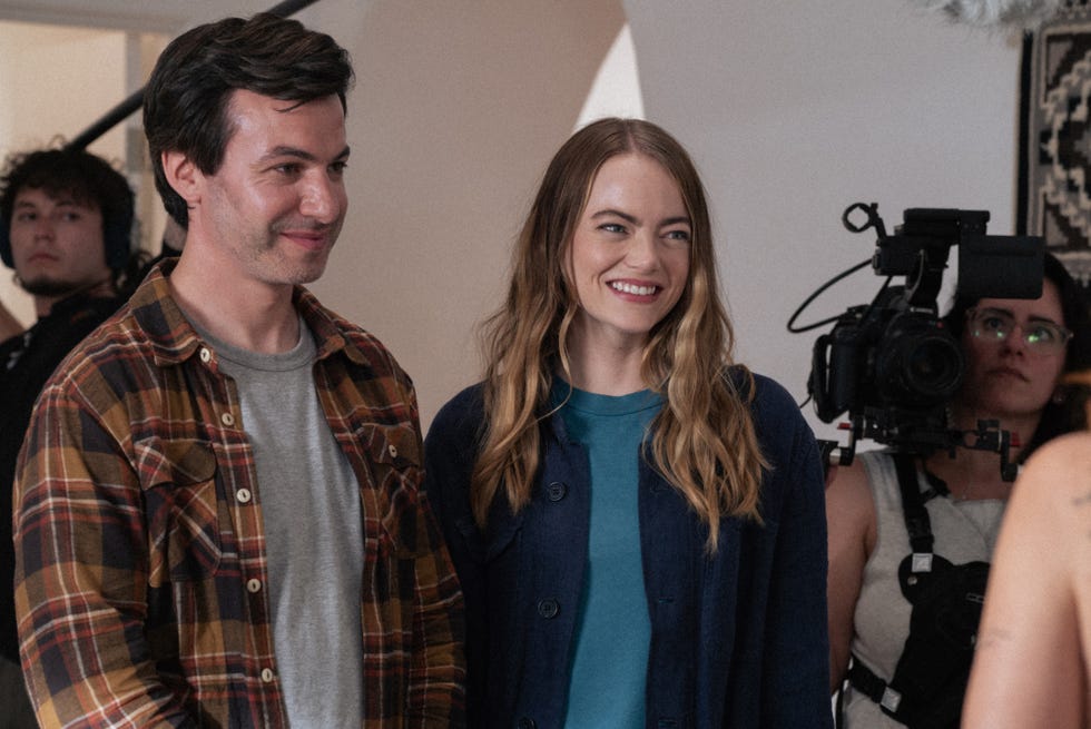 l r dj arvizo as jose, nathan fielder as asher and emma stone as whitney in the curse, episode 5, season 1, streaming on paramount with showtime, 2023 photo credit richard foreman jra24paramount with showtime