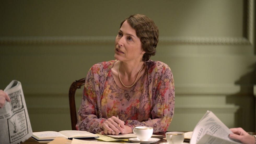 gillian anderson as eleanor roosevelt in the first lady, “101” photo credit boris martinshowtime