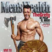 thegrefg como kratos en la portada de men's health