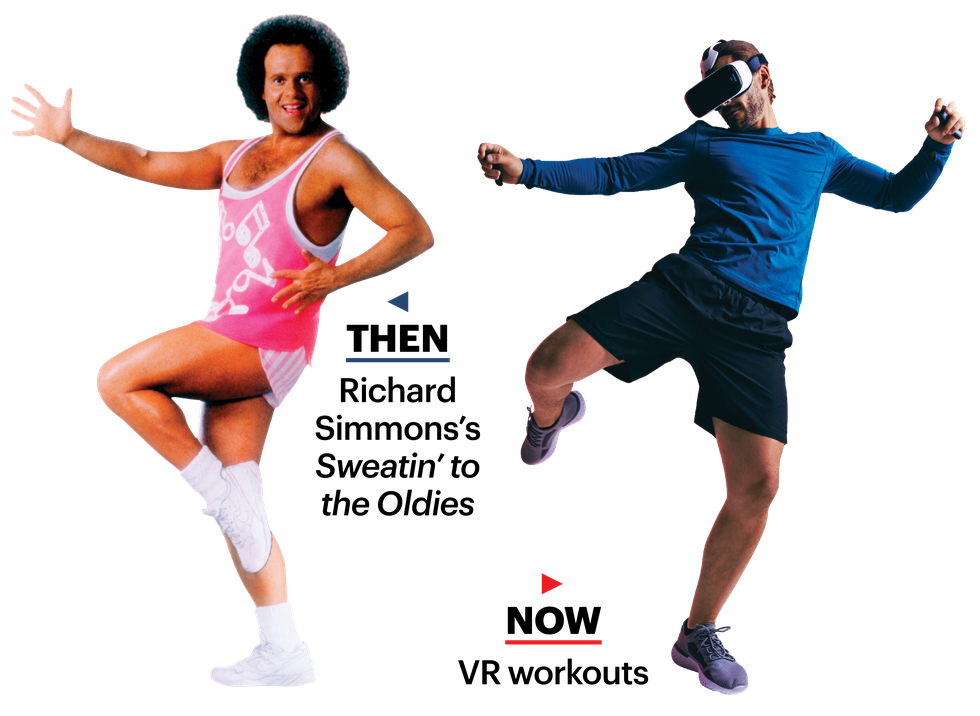 then richard simmons sweatin to the oldies now vr workouts