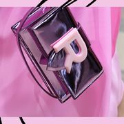 Pink, Bag, Handbag, Magenta, Material property, Fashion accessory, Birkin bag, Tote bag, 