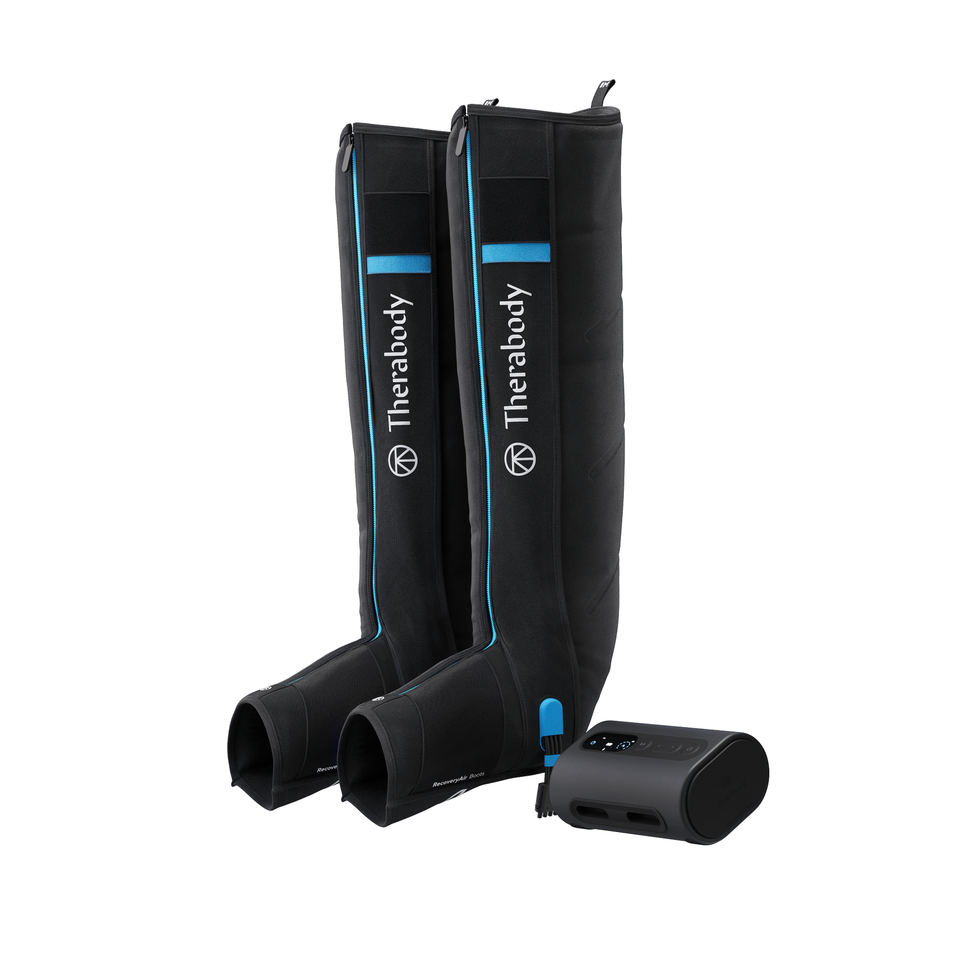 las botas de compresión neumática therabody recoveryair