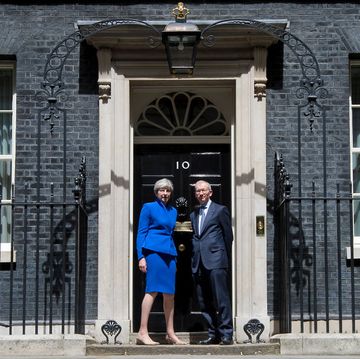Theresa May is Prime Minister again at Downing Street
