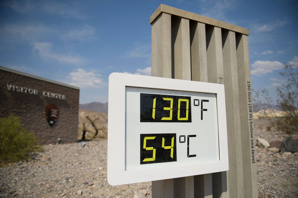 death valley, hottest place on earth