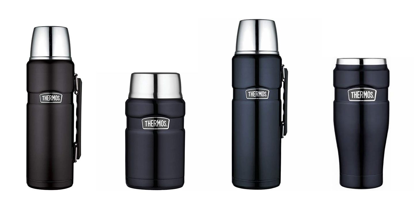  Food thermos with folding spoon and cup 710 ml mat