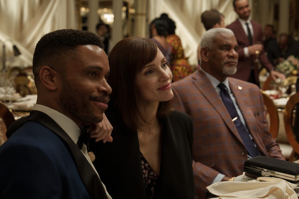 nnamdi asomugha i jessica chastain w serialu savant