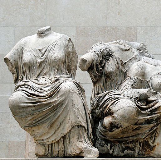 Leto, Artemis and Aphrodite from Parthenon east pediment