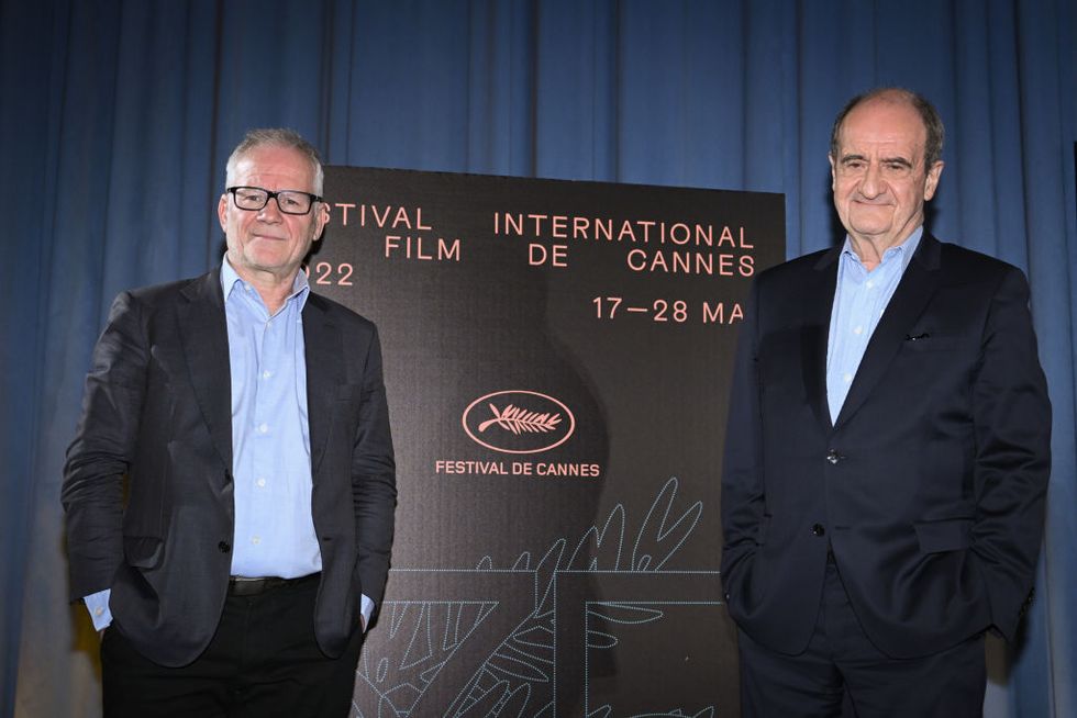 75th cannes film festival official selection presentation at ugc normandie in paris
