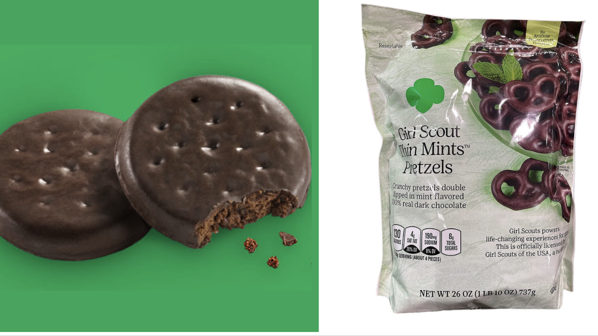 girl scout cookies thin mints