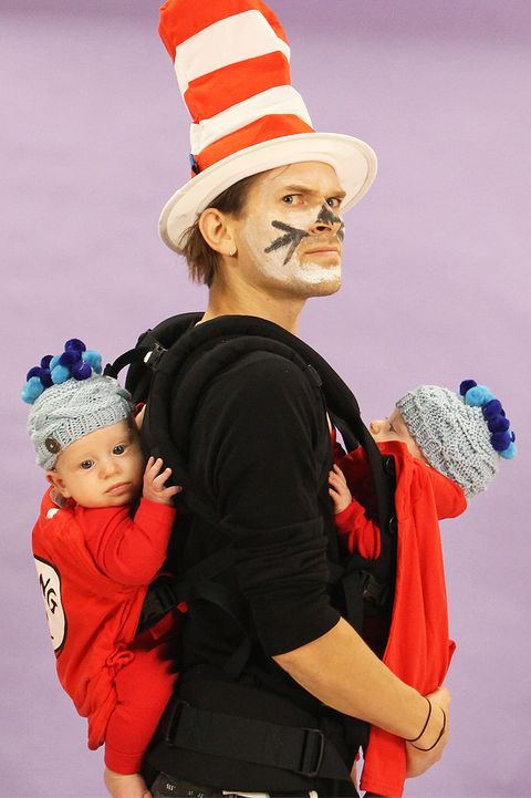 Thing 1 and Thing 2 - Baby's First Halloween Costume