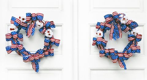 things to do on july 4th make a patriotic wreath