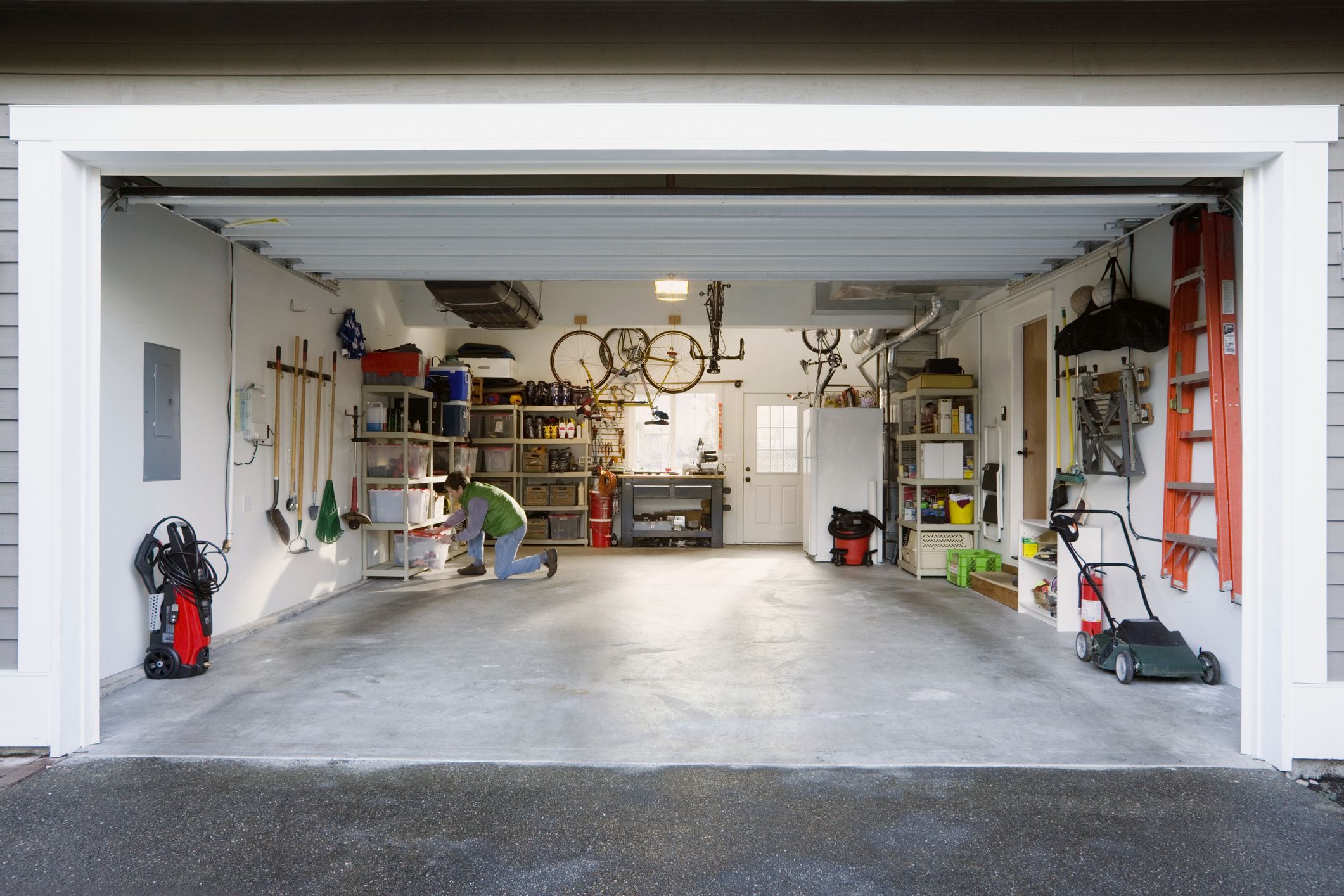 Garage Organization That Gets Stuff OFF the Floor