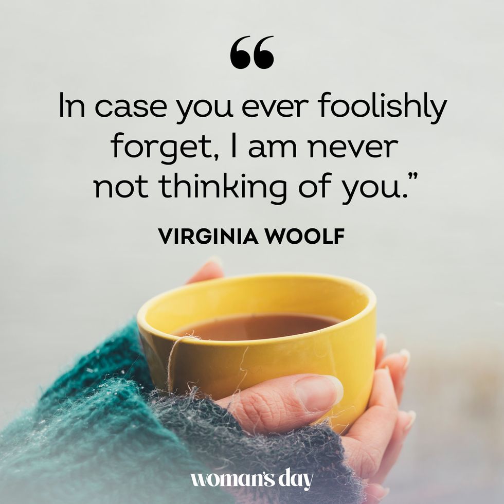 thinking of you quotes for romantic partners virginia woolf