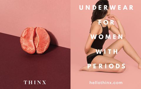 An ad for Thinx