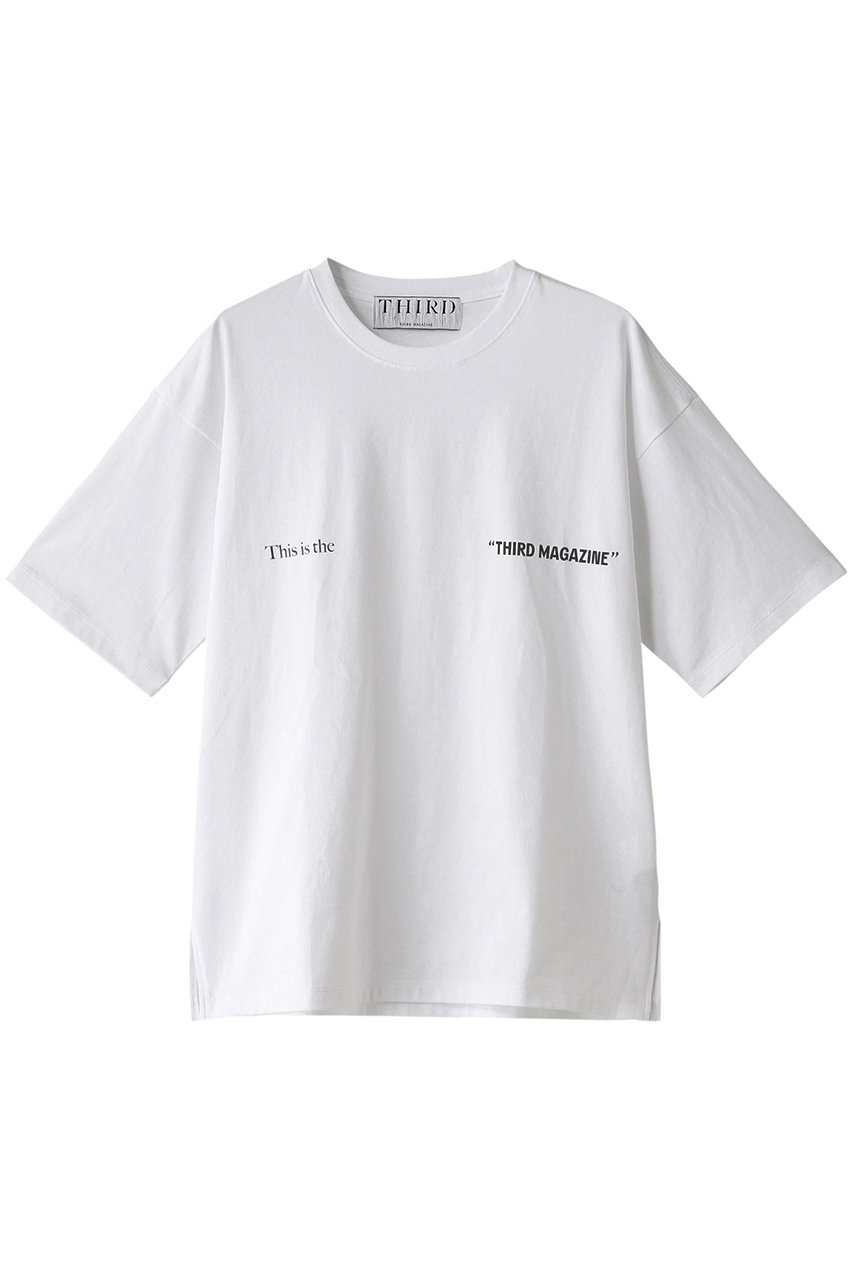 抜群の着まわし力！ 「サードマガジン」のメッセージTシャツ【ELLE