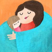 this mom's hand woven weighted blankets can help people with sensory processing disorders