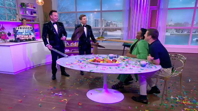ant and dec on this morning