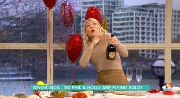 Holly Willoughby and Phillip Schofield cook on This Morning
