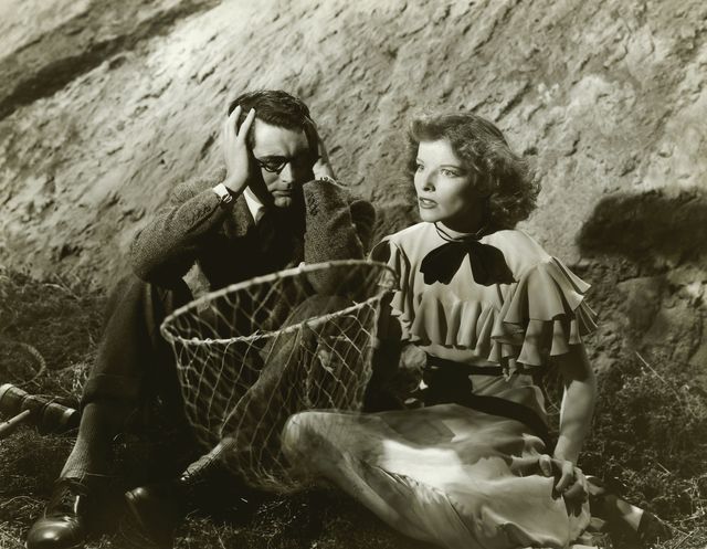 Cary Grant and Katharine Hepburn with Basket